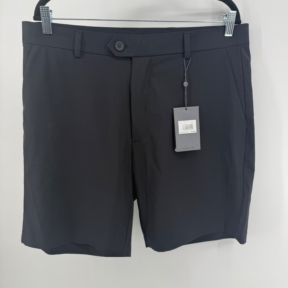 G/FORE‎ Onyx Performance Golf Shorts Mens 36 Black G4MC0P04 NWT